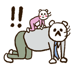 Papa Papa Panda sticker #3906331