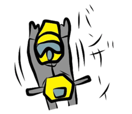 every day helmet boy sticker #3906612