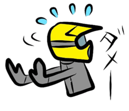 every day helmet boy sticker #3906631