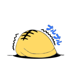 Hand riding Circle cat sticker #3907065