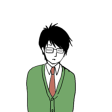 wage slave glasses Sticker sticker #3907249