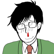 wage slave glasses Sticker sticker #3907257