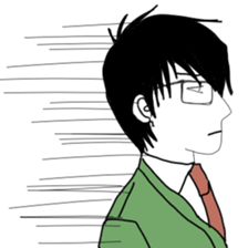 wage slave glasses Sticker sticker #3907259