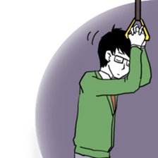 wage slave glasses Sticker sticker #3907268