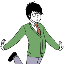 wage slave glasses Sticker sticker #3907273