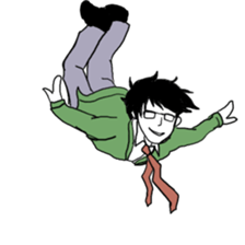 wage slave glasses Sticker sticker #3907275