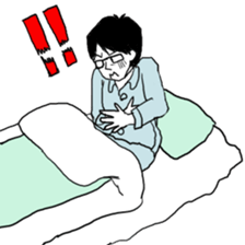 wage slave glasses Sticker sticker #3907283