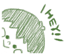 Boy of crayons. World Edition sticker #3907367