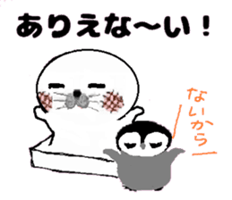 MochiMochi Seal and Child penguin sticker #3907414