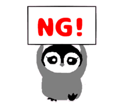 MochiMochi Seal and Child penguin sticker #3907419