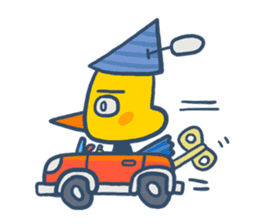 A Chick Called Chiblet sticker #3908001