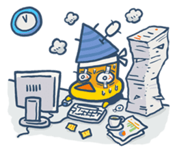 A Chick Called Chiblet sticker #3908005