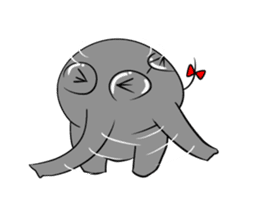 Growth of the human elephant sticker #3908094