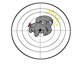 Growth of the human elephant sticker #3908121