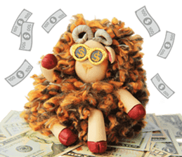 Kandy's puffy sheeps sticker #3908448