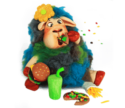 Kandy's puffy sheeps sticker #3908467