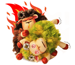 Kandy's puffy sheeps sticker #3908473