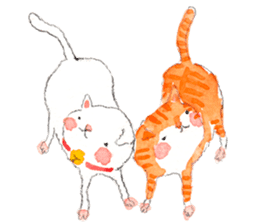 Easy going cat. Worldwide Edition sticker #3908769