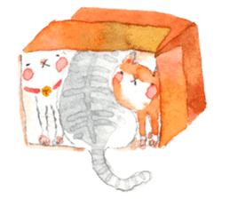 Easy going cat. Worldwide Edition sticker #3908778