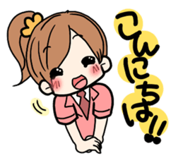 Convenience store Boys and girls sticker #3908810