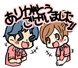 Convenience store Boys and girls sticker #3908815