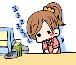 Convenience store Boys and girls sticker #3908817