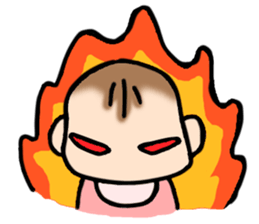 With the baby! sticker #3909054