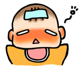 With the baby! sticker #3909057