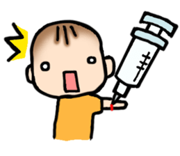 With the baby! sticker #3909058