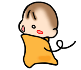 With the baby! sticker #3909060