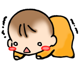 With the baby! sticker #3909061