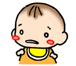 With the baby! sticker #3909074