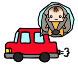 With the baby! sticker #3909081