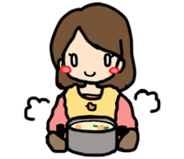 With the baby! sticker #3909086