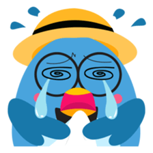 Birdie, the friendly bird sticker #3909380