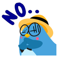 Birdie, the friendly bird sticker #3909382