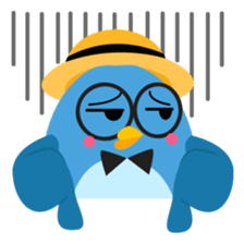 Birdie, the friendly bird sticker #3909385