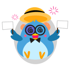 Birdie, the friendly bird sticker #3909390