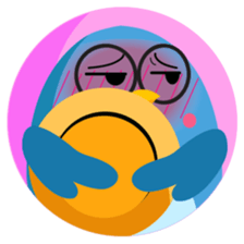 Birdie, the friendly bird sticker #3909395