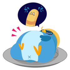 Birdie, the friendly bird sticker #3909397