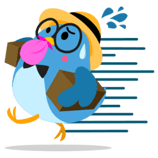 Birdie, the friendly bird sticker #3909399