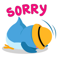 Birdie, the friendly bird sticker #3909400