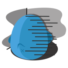 Birdie, the friendly bird sticker #3909402