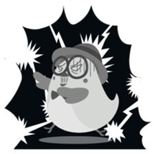 Birdie, the friendly bird sticker #3909403