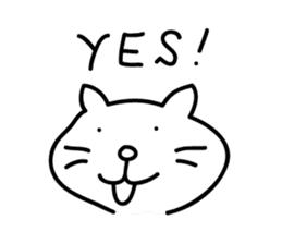 cat Sticker by keimaru sticker #3909494