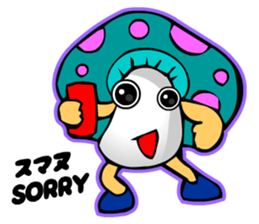 TomoQ's Poisonous Mushrooms sticker #3909772