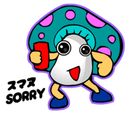 TomoQ's Poisonous Mushrooms sticker #3909772