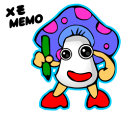 TomoQ's Poisonous Mushrooms sticker #3909775
