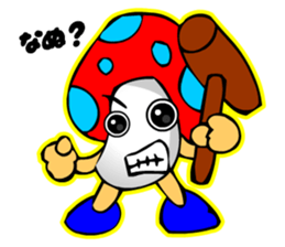 TomoQ's Poisonous Mushrooms sticker #3909780