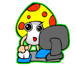 TomoQ's Poisonous Mushrooms sticker #3909782